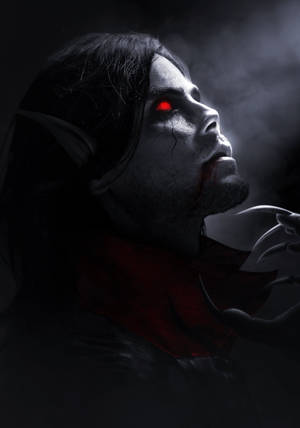 Morbius hehkuvat silmät taustakuva — OnePlus Pad 4 Taustakuvat