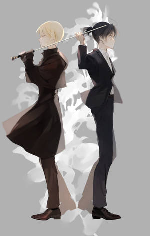 Moriarty The Patriot - William ja Sherlock -fanitaide taustakuva — Galaxy Tab S Taustakuvat
