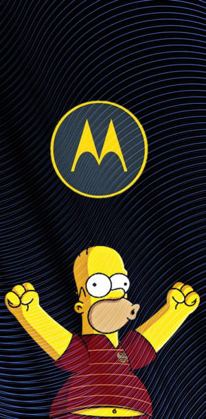 Motorola ja Simpsonit — Motorola Taustakuvat