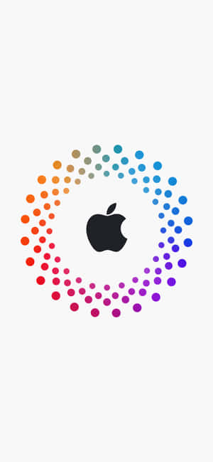 Musta logo pisteillä upea Apple HD iPhone — Oppo Find X8s Taustakuvat