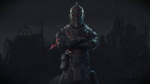 Musta Ritari Siisti Fortnite Taustakuva