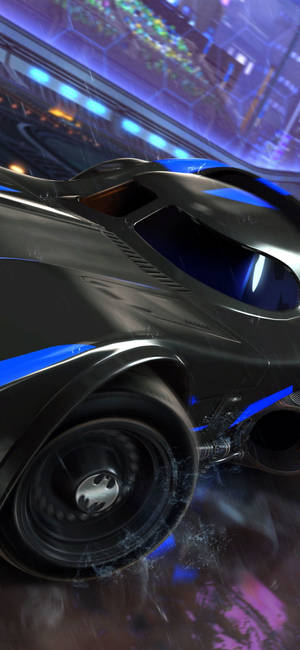 Musta sininen Rocket League iPhone — iPhone 18 Pro Max Taustakuvat