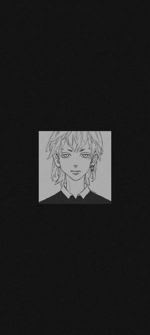 Musta Takashi Mitsuya -taustakuva — POCO C71 Taustakuvat