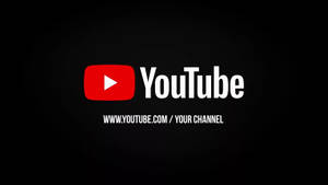 Musta YouTube-kanavasi taustakuva — Akunsäästö Taustakuvat