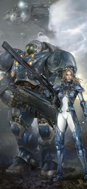 iPhone X Starcraft Ii Tausta — Nothing Phone (4b) Taustakuvat