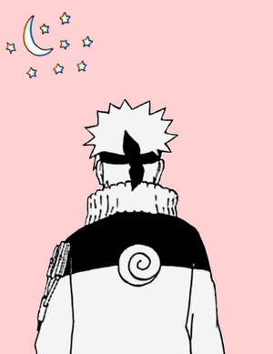 Naruto Aesthetic Pastellinen Pinkki Taustakuva — Naruto estetiikka Taustakuvat
