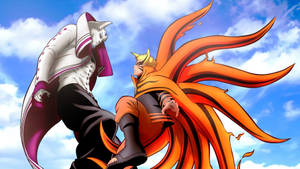 Naruto Baryon-tila Isshiki Otsutsuki — Naruto ja sasuke Taustakuvat