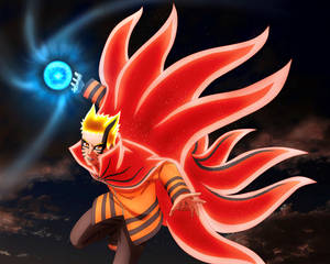 Naruto Baryon-tila Rasengan — Naruto symbol Taustakuvat