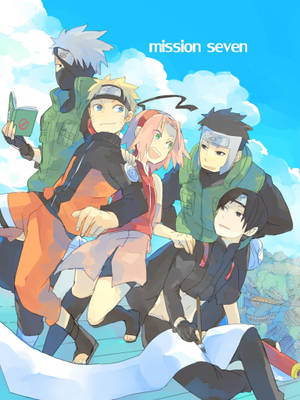 Naruto-hahmojen esteettinen fanitaide — Naruto estetiikka Taustakuvat