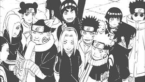 Naruto-hahmot Konohan ninjat taustakuva — Naruto ja sasuke Taustakuvat