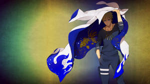 Sininen Hokage-viitta Naruto Uzumaki — Naruto ja sasuke Taustakuvat