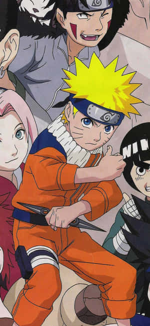 Naruton esteettinen puhelintaustakuva — Naruto iPhone GIF Taustakuvat