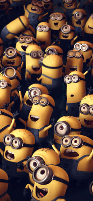 Despicable Me Minion Iphone [taustakuva] — Oppo A6t Pro Taustakuvat