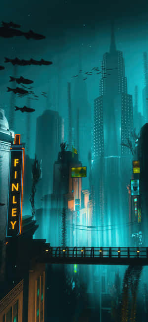 4k Bioshock iPhone — iPhone 15 Pro Taustakuvat