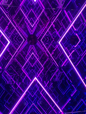 Violetti neon tausta — iPad Pro Taustakuvat
