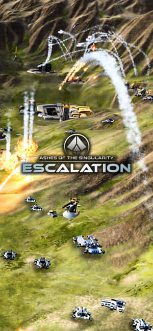 Iphone X Ashes Of The Singularity Escalation -taustakuva — OnePlus 15T Taustakuvat