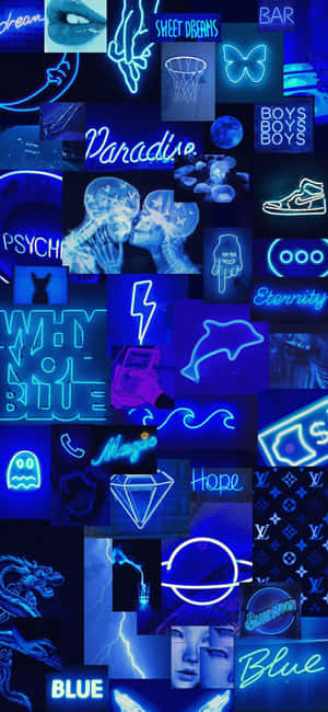 Aesthetic Blue -tausta — Honor Win Turbo Taustakuvat