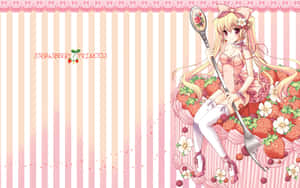 Vaaleanpunaisia anime-estetiikkakuvia — Pinkki anime estetiikka Taustakuvat