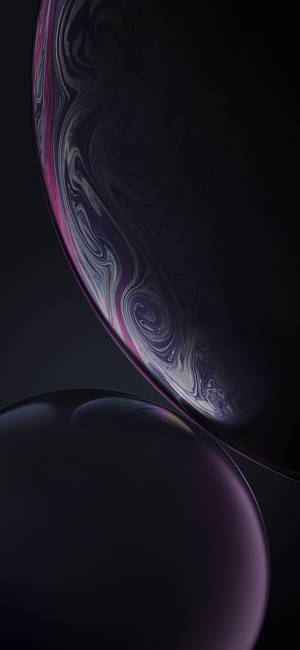 Marmoroitu tummanvioletti abstrakti kupla iPhone XR -taustakuva — iPhone Xr Taustakuvat