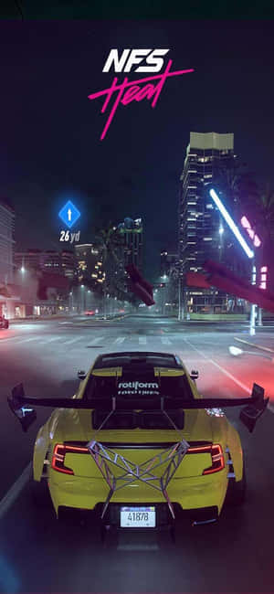 iPhone Xs Need For Speed Heat -tausta — Galaxy M17 Taustakuvat