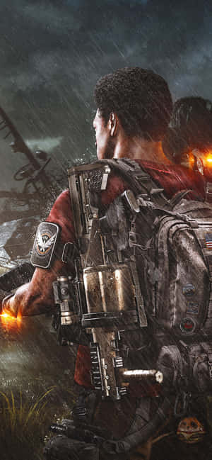 Iphone XS Max The Division -tausta — POCO M7 Plus Taustakuvat