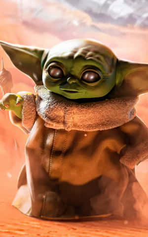 Baby Yoda -puhelin — Pixel Tablet Taustakuvat
