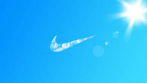 1920x1080 Sininen Nike-taustakuva