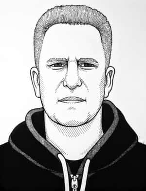 Näyttelijä Michael Rapaport roolihahmonaan — iPad Air 13 Taustakuvat