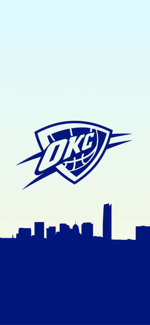 NBA-koripallojoukkue Oklahoma City Thundersin logo — Redmi Note 17 Pro Max Taustakuvat