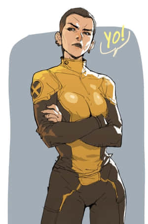 Negasonic Teenage Warhead toiminnassa — Xiaomi 18 Fold Taustakuvat