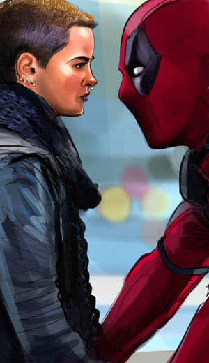 Negasonic Teenage Warhead toiminnassa — Huawei Pura X Taustakuvat