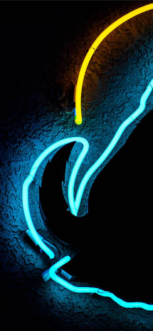 Neonvalot iPhone 11 Pro Max -taustakuva — iPhone 14 Taustakuvat