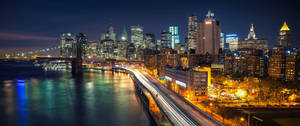New Yorkin palomuseo -taustakuva — 3440x1440 Taustakuvat