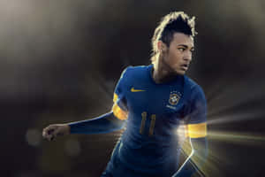Neymar esittelee jalkapallotaitojaan — Neymar Taustakuvat