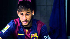 Neymar Barcelonassa Qatar-taustakuva