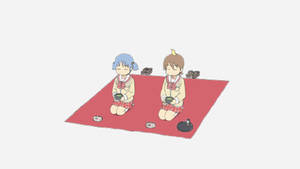 Nichijou Mio ja Yuuko piknikillä
