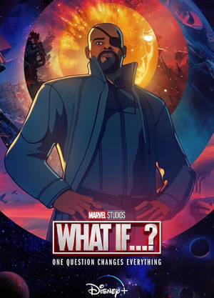 Nick Fury Marvel What If -taustakuva — OnePlus Pad Taustakuvat
