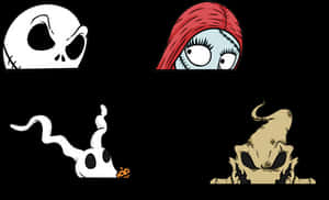 Nightmare Before Christmas -hahmot