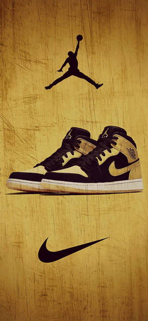 Nike Air Jordan Siitepöly taustakuva — iPhone 15 Taustakuvat