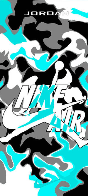 Nike-graffiti — Galaxy A Taustakuvat