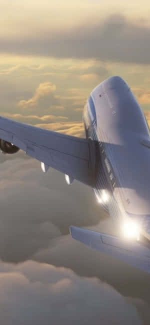 Iphone Xs Microsoft Flight Simulator -tausta — Honor Magic8 Taustakuvat