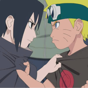 Nuori Naruto PFP Sasuke kanssa — Naruto vs sasuke Taustakuvat