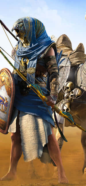 Iphone X Assassin's Creed Origins Taustakuva — Realme Neo7x Taustakuvat