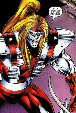 Omega Red, tappava mutantti — Xiaomi 18 Fold Taustakuvat