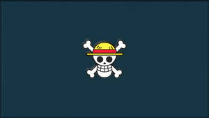 One Piece 4k minimalistinen logotaustakuva — Söpö anime profiilikuva Taustakuvat
