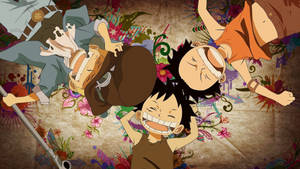 One Piece anime lapset taustakuva