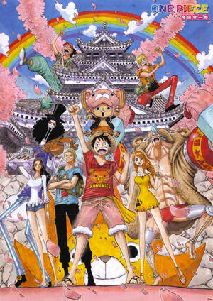 One Piece Puhelin Olkihattupiraatit Temppelin Kanssa