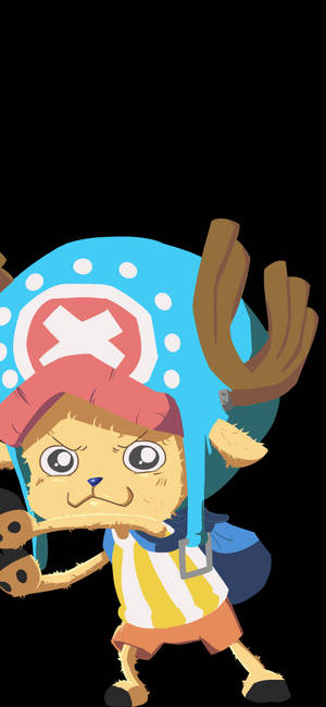 One Piece Puhelin Pörröinen Chopper — iPhone X Taustakuvat