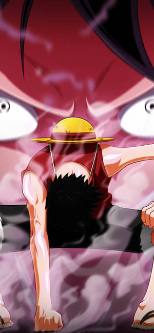 One Piece Puhelin Luffy Nyrkki Maassa