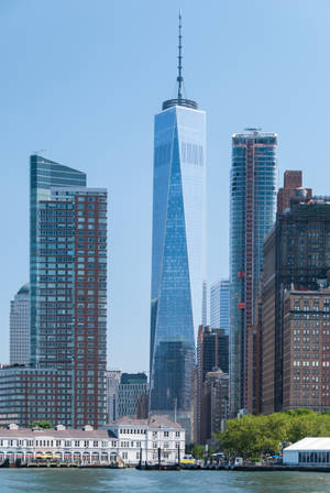 One World Trade Center kohoaa korkealle — Huawei MatePad Edge Taustakuvat